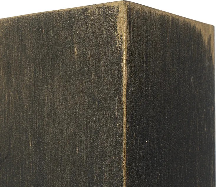 Модерен стенен аплик антично злато 2-светлина IP44 - Baleno