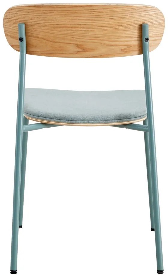 Зелени/естествени трапезни столове в комплект 2 бр. Adriana – Marckeric