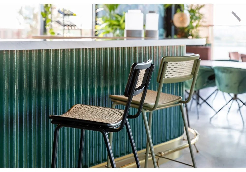 Черни/естествени бар столове в комплект от 2 броя 93,5 cm Jort - Zuiver