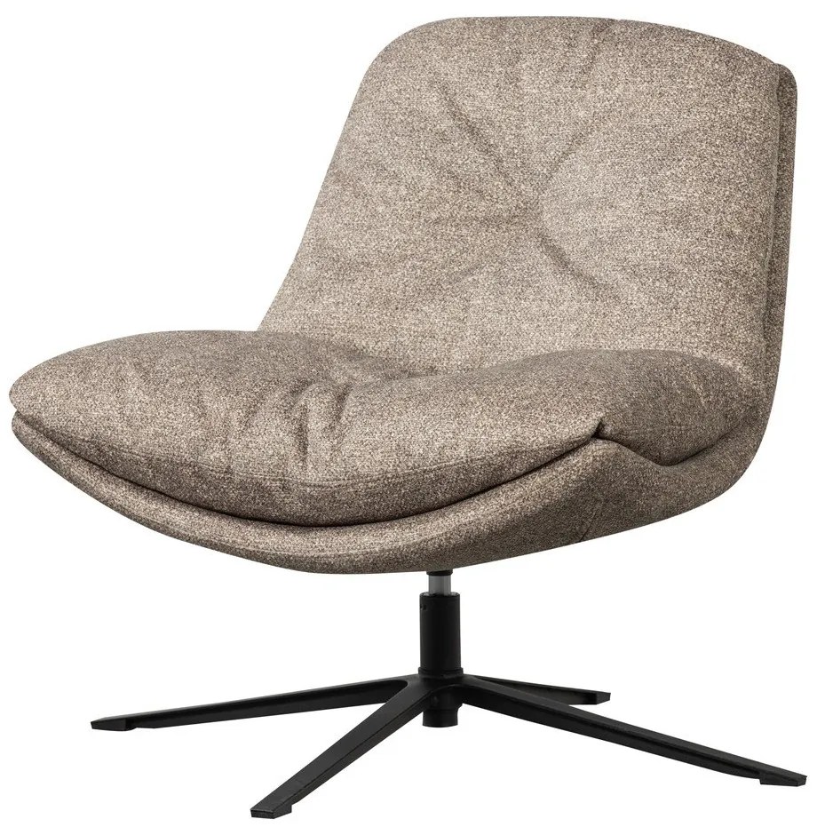 Въртящо се кресло в естествен цвят Arve – WOOOD