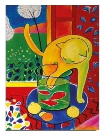 Репродукция на платно върху стена, Анри Матис, 30 x 40 cm - Wallity