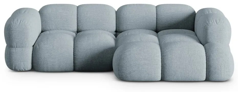 Светлосин ъглов диван (десен ъгъл) Loretto – Cosmopolitan Design