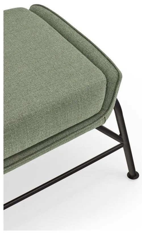 Зелено-сиво столче за крака Sadira - Teulat