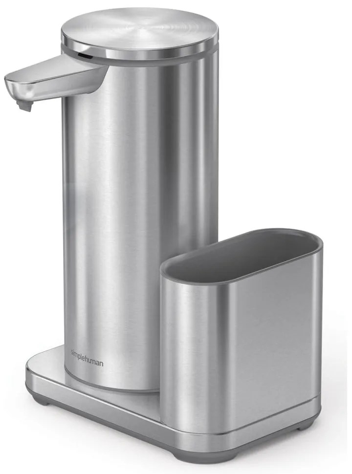 Метална стойка за течен сапун и гъба - simplehuman