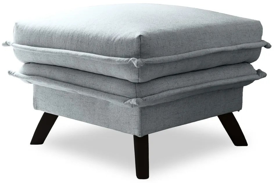 Светлосива табуретка за крака Charming Charlie - Miuform