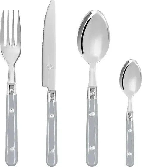 Комплект прибори Secret de Gourmet Bistrot, Със стойка, 24 части