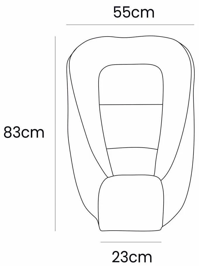 Зелено гнездо за бебе 55x83 cm – Meowbaby