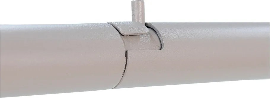 Кафяво-сива стоманена стойка за дрехи 118x160x57 cm Hang-On – Spinder Design