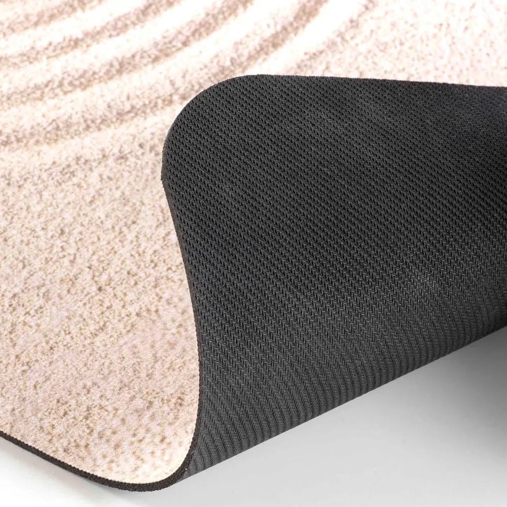 Светлокафяв килим за баня 50x120 cm Serena – douceur d'intérieur