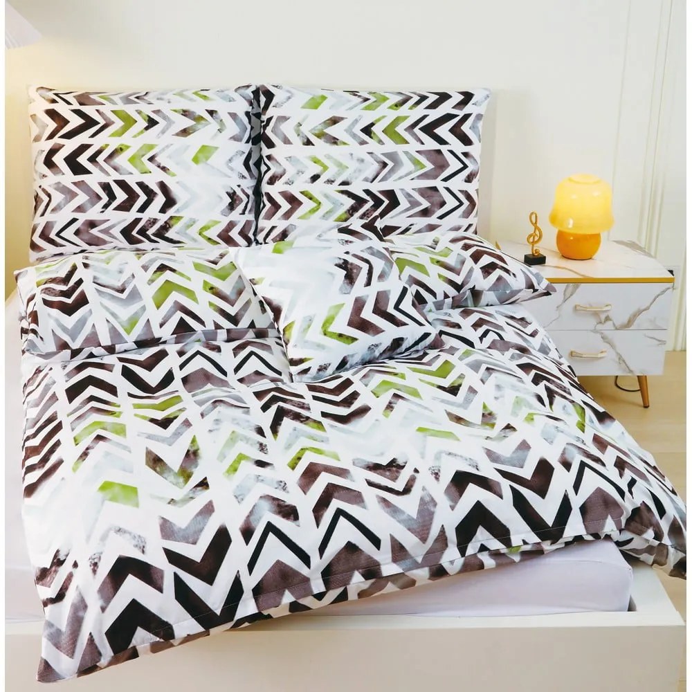 Единично спално бельо от микросатен 6 части 140x200 cm Madison – JAHU collections