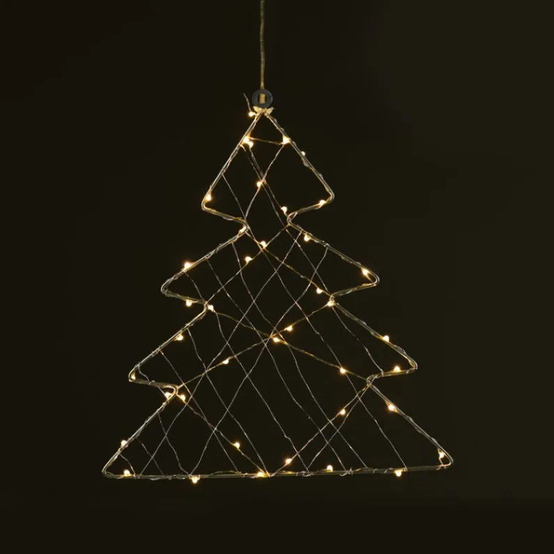 Декоративен LED copper tree