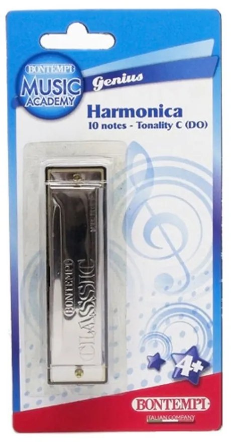 Bontempi - Класик метална хармоника-10 ноти
