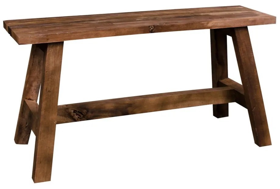 Кафява градинска пейка от масивно дърво Barcelona – House Nordic