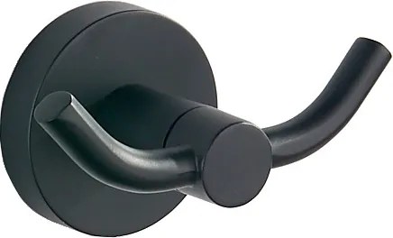 Mexen Remo двойна закачалка за кърпа, черна - 70507352-70