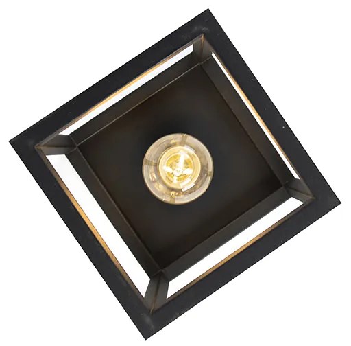 Интелигентен индустриален плафон черен с WiFi A60 - Cage