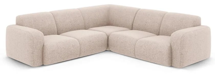 Бежов ъглов диван (променлив/L форма) Molino – Micadoni Home