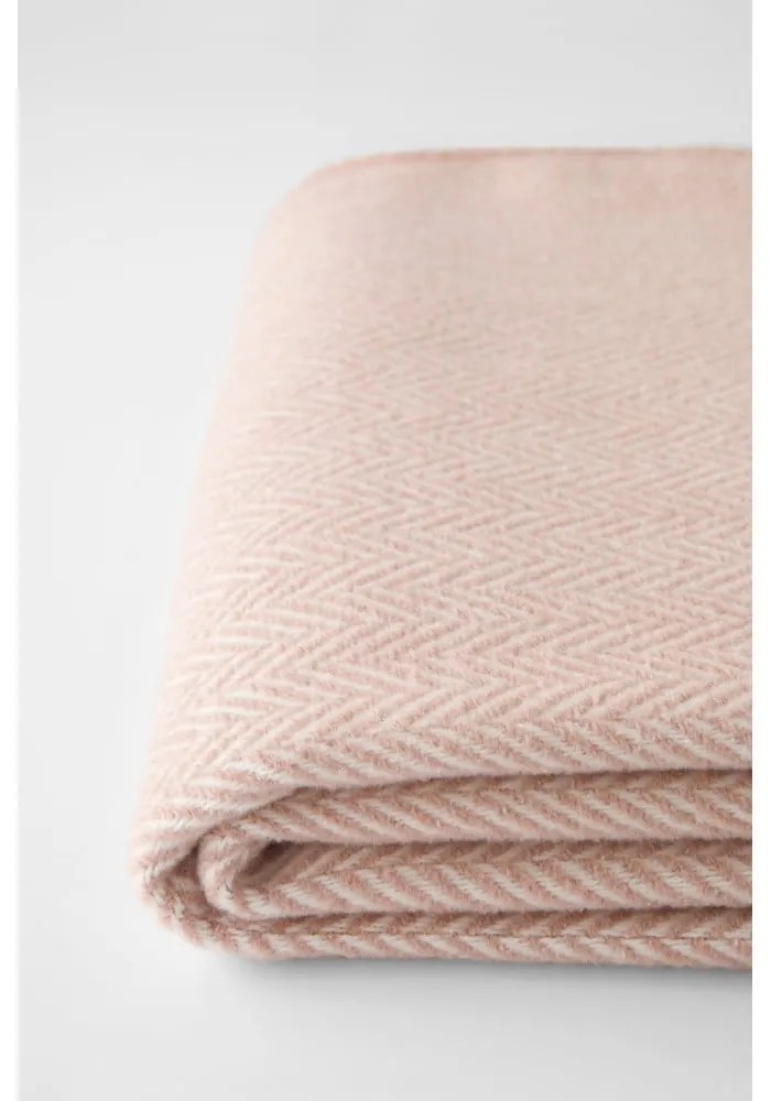 Розово каре със съдържание на памук , 140 x 180 cm Skyline - Euromant