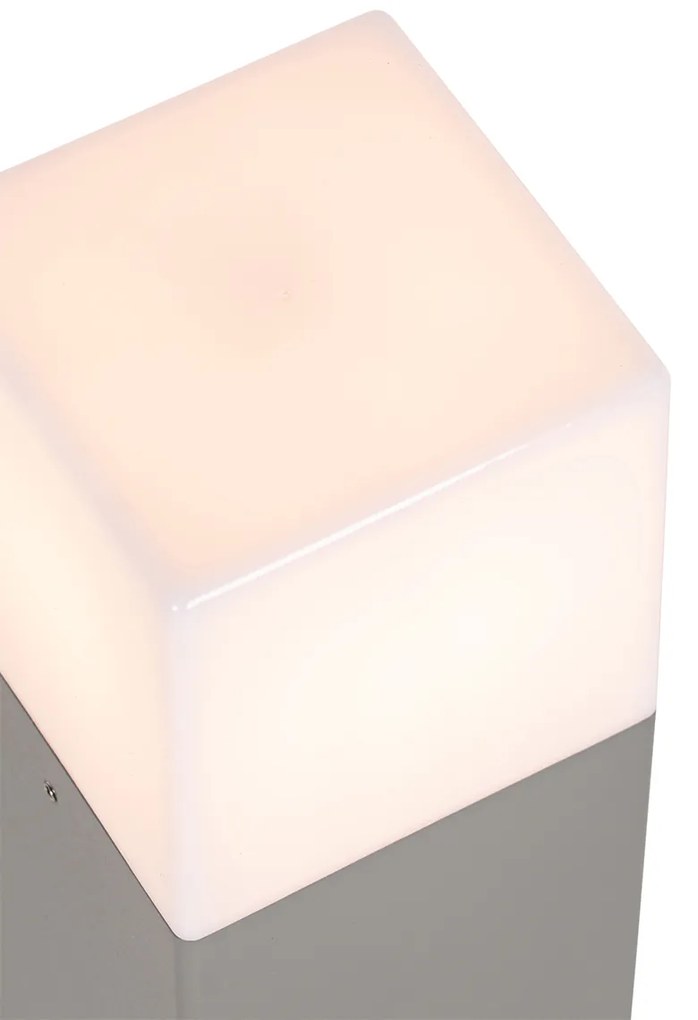 Външна лампа 30 см сива с наземна скоба и кабелен ръкав - Denmark