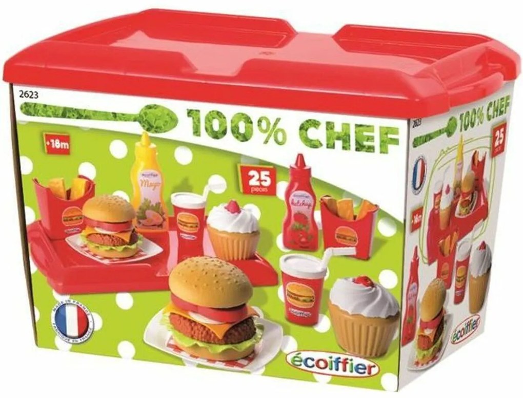 Аксесоари Ecoiffier Hamburger Set