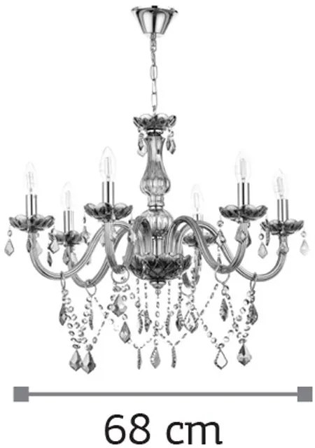 Плафон InLight 5314-6 Полилей-Tint