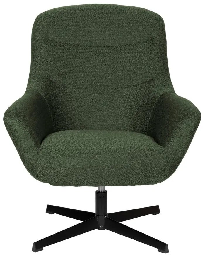 Тъмнозелено кресло Yuki – White Label