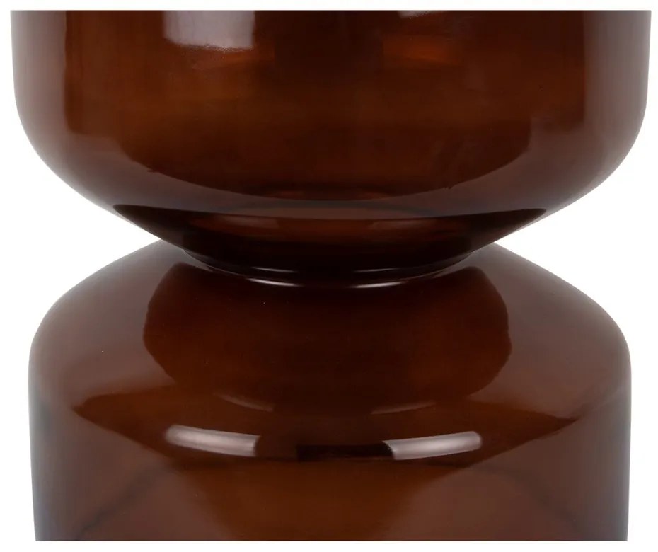 Стъклена кръгла странична масичка ø 35 cm Doble – Leitmotiv