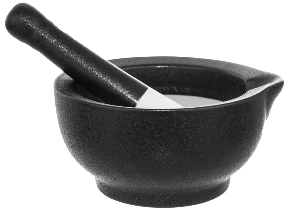 Порцеланово хаванче за чесън Black - Orion