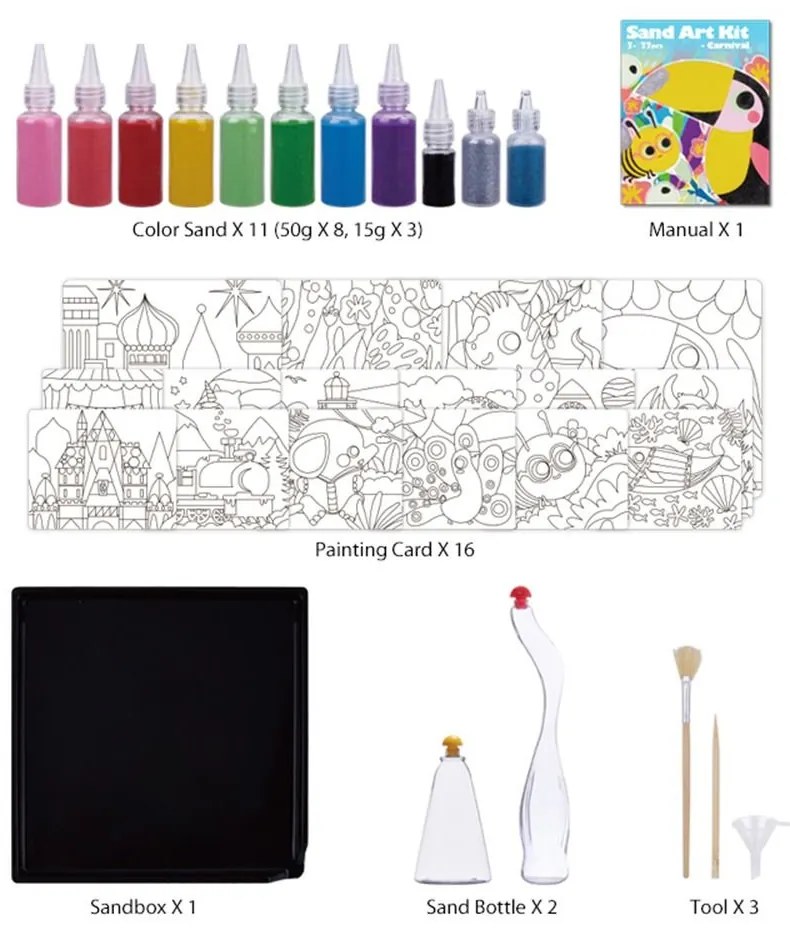 Tooky Toy - Изкуство с пясък, Карнавал