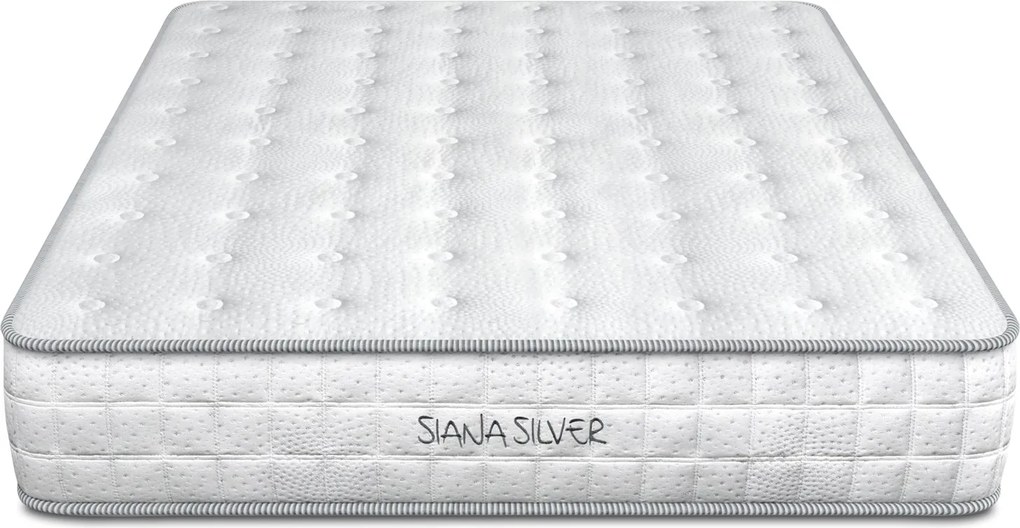 Матрак Paradise, Siana Silver, 72x190x28, Среден към твърд, Покет пружина, Мемори пяна
