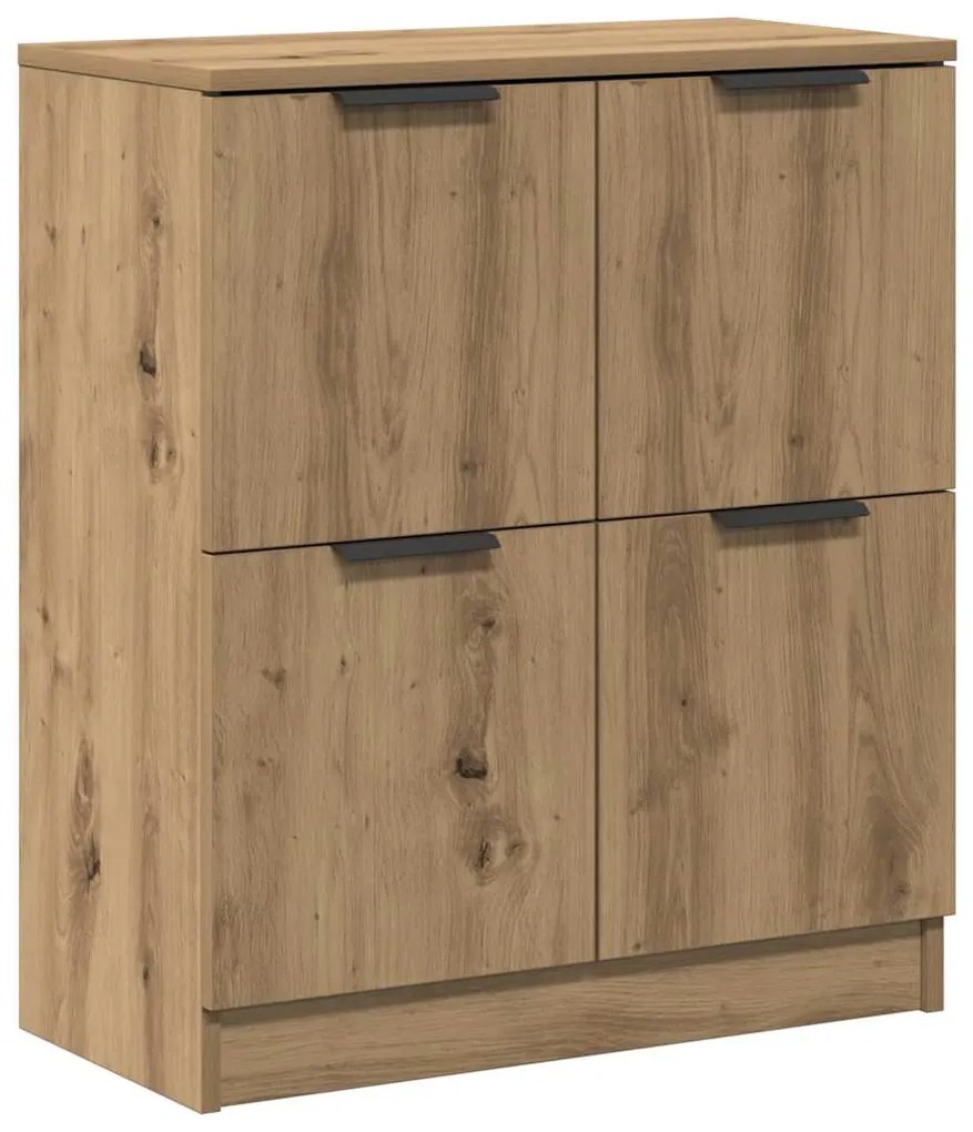 856841 vidaXL Сайдборд, дъб артизан, 60x30x70 см, инженерно дърво