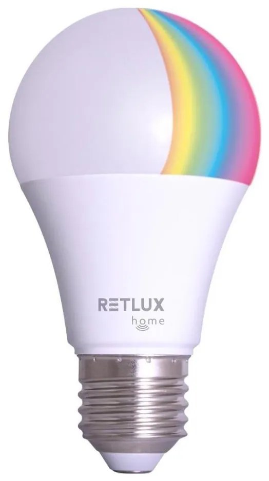 Retlux - LED RGBW крушка A60 E27/9W/230V 2700-6500K Wi-Fi Tuya, димируема