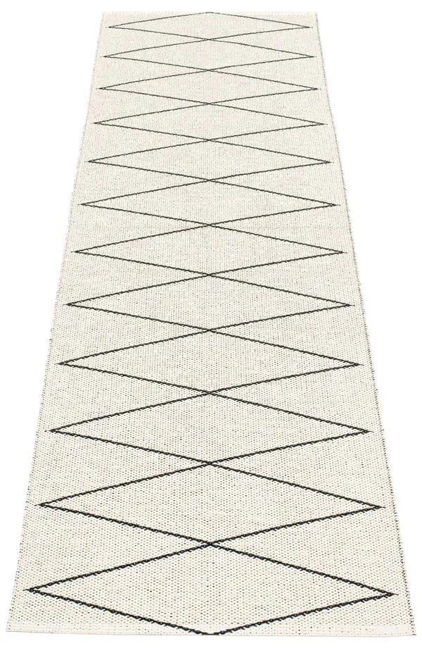 Черна пътека за открито и закрито 70x240 cm Max Black – Pappelina