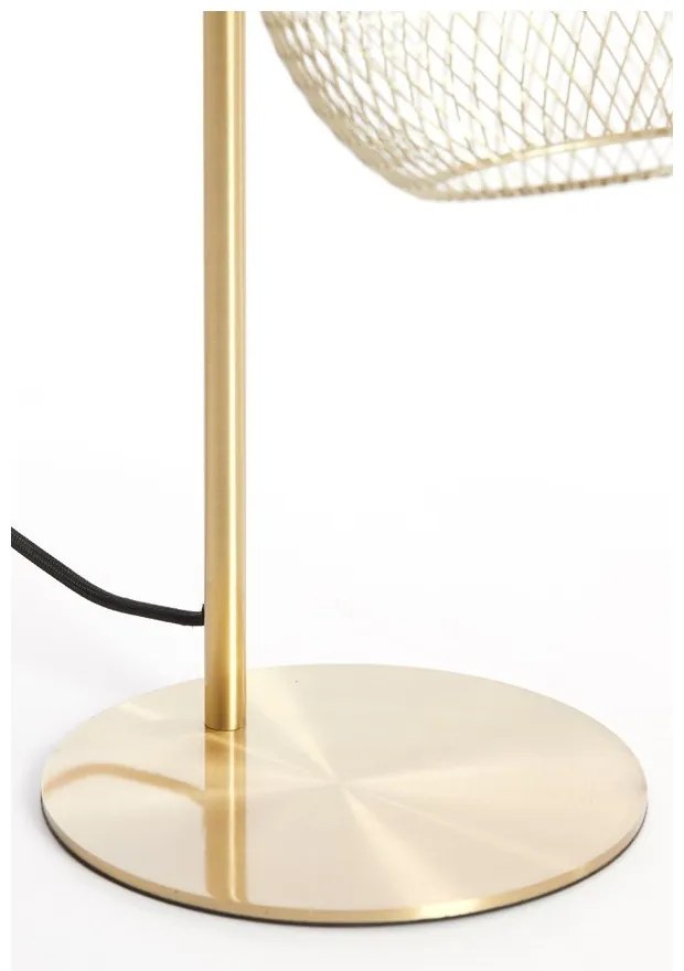 Настолна лампа в златист цвят (височина 50 cm) Moroc – Light &amp; Living