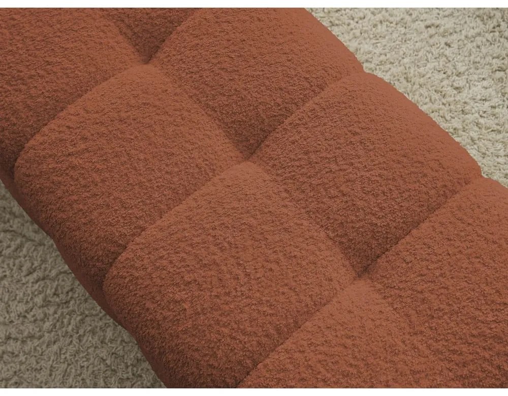 Пейка от букле в тухлен цвят Mont Blanc – Bobochic Paris