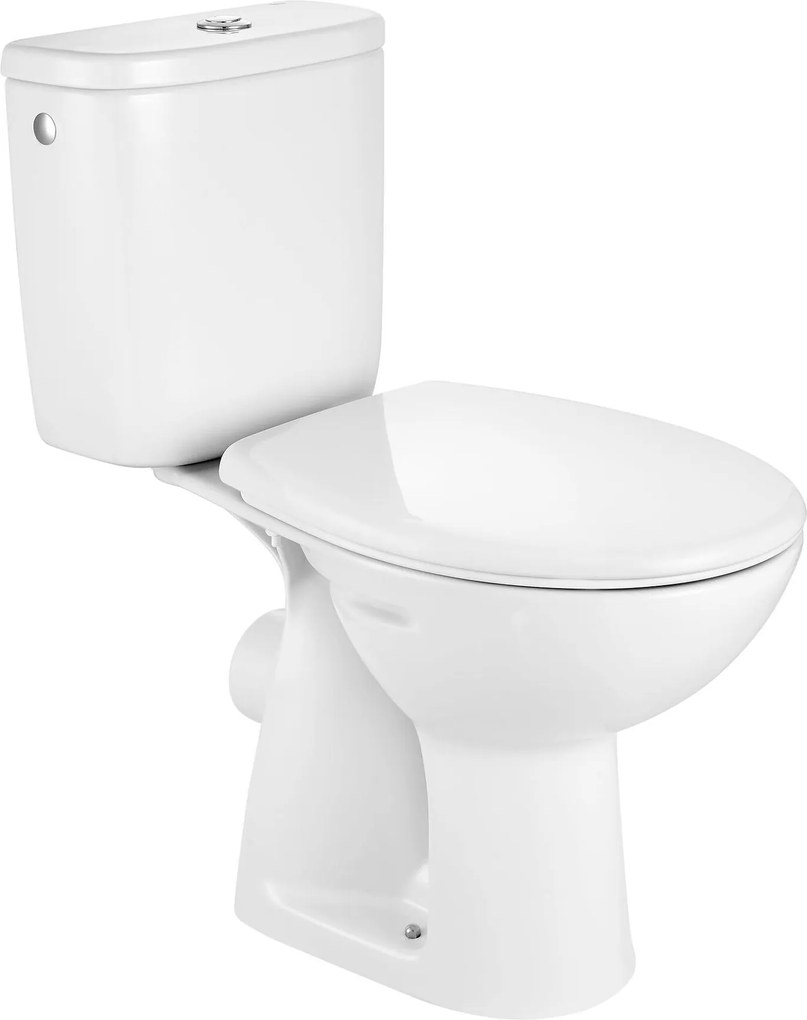Тоалетна чиния за моноблок, Roca, A34P195002, хоризонтално оттичане, 37x64.5x75.5см