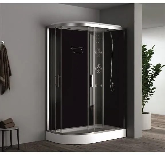 Хидромасажна душ кабина ICSH 876 NEW ДЯСНА, 120x80x215см, 4мм