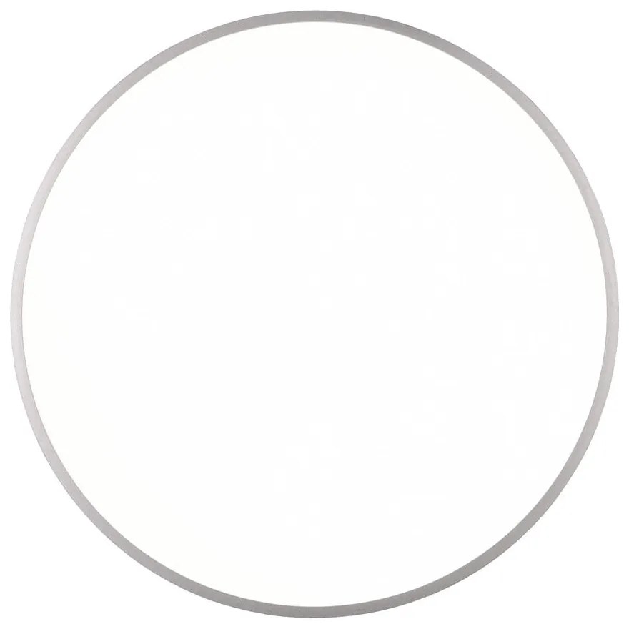 LED осветително тяло за таван в сребристо ø 100 cm Yuma - Trio