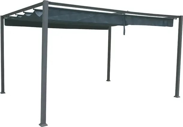 Покрив за беседка Hesperide Palmeira, Цвят Шисти, 3x4 m