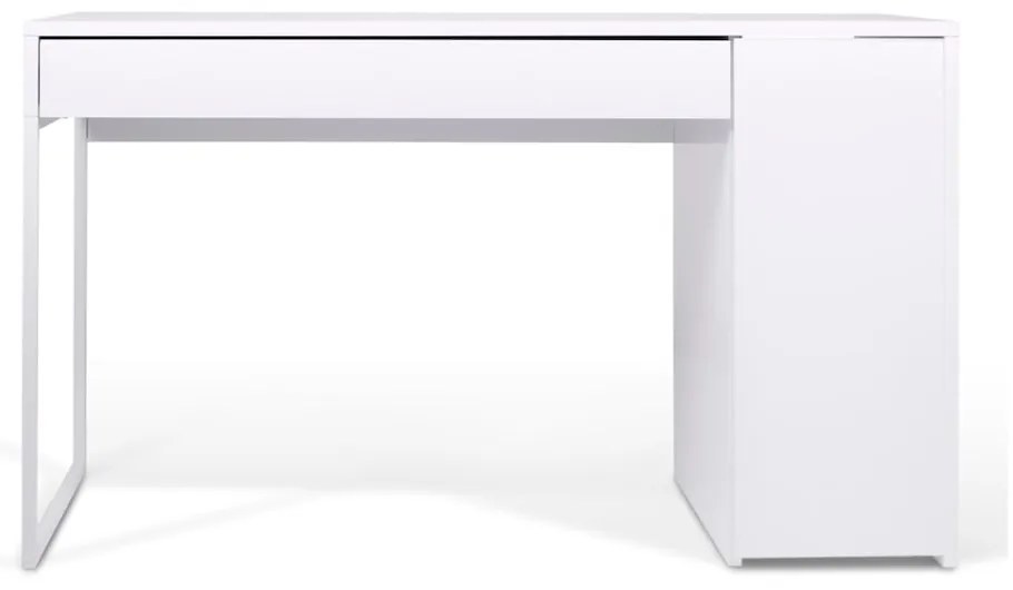 Бяла работна маса Prado - TemaHome