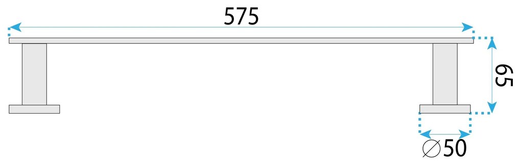 Закачалка за баня 201 Oste Chrome