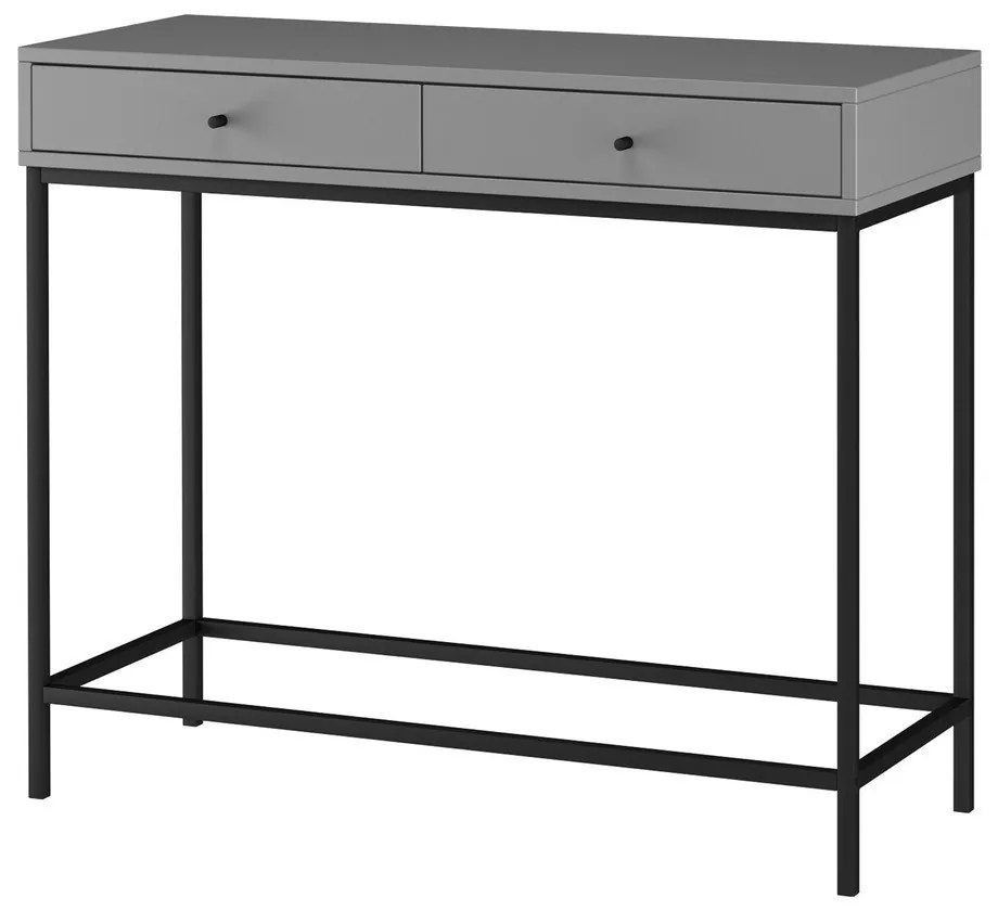 Сива конзолна маса 35x90 cm Celine – Støraa