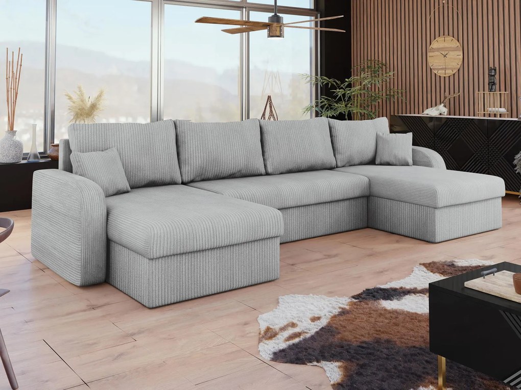 Ъглов диван Kris U-Gkri Anoixto