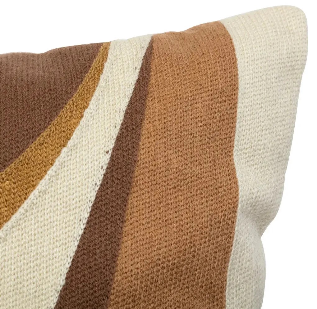 Декоративна възглавница atmosphera Hary, 45x45 cm, Бродерия - Теракота