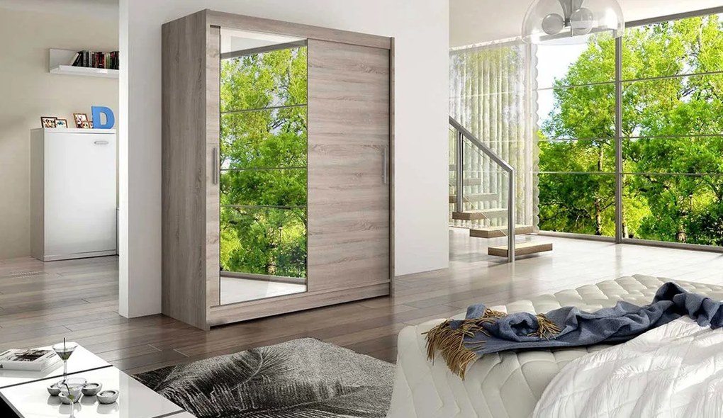 Гардероб Westa VI плъзгащи се-Cappuccino