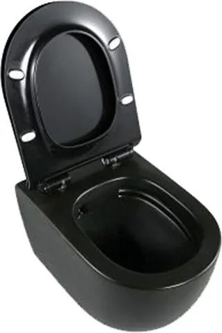Тоалетна чиния Calani Loyd Slim Black