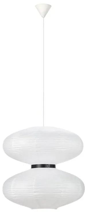 Бяла висяща лампа за таван, ø 60 cm Dual - Markslöjd