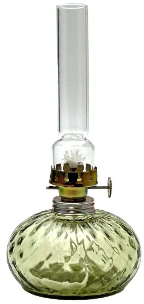 Газова лампа ELIŠKA 20 см горскозелен