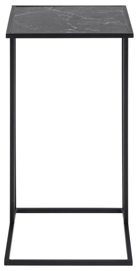 Странична масичка с плот от имитация на мрамор 43x35 cm Infinity – Actona