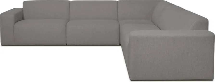 Сив ъглов диван Roxy - Scandic