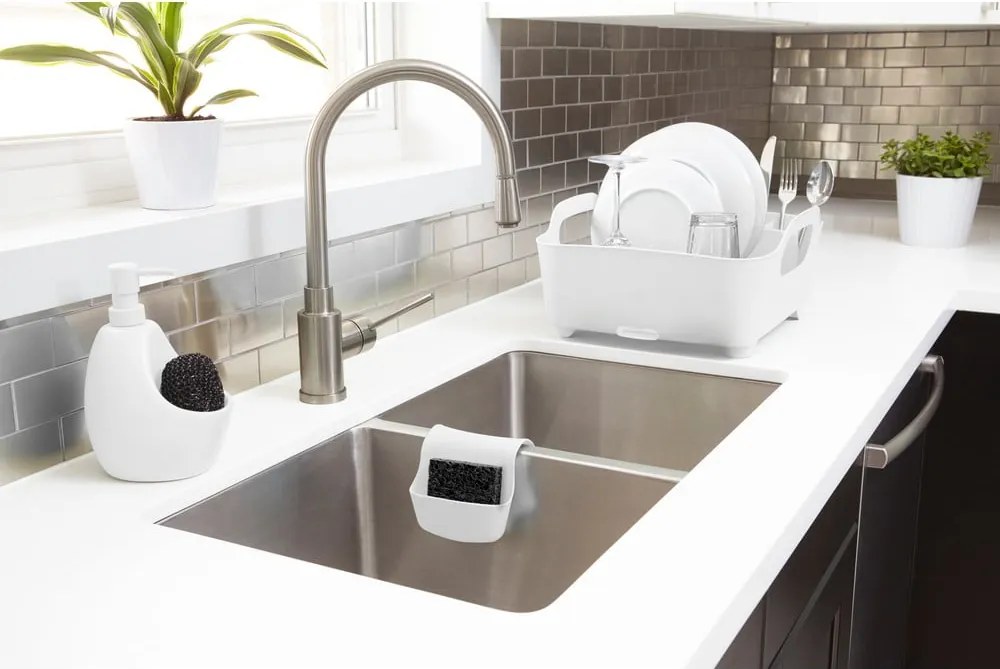 Бял керамичен диспенсер за сапун 590 ml Joey – Umbra